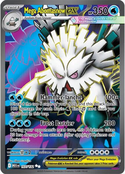 Mega Abomasnow ex - 157/132 - 157/132 (Holo)