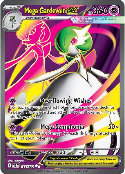 Mega Gardevoir ex - 159/132 - 159/132 (Holo)