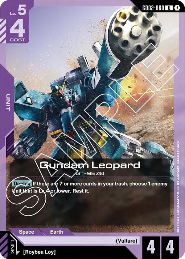 Gundam Leopard - GD02-060