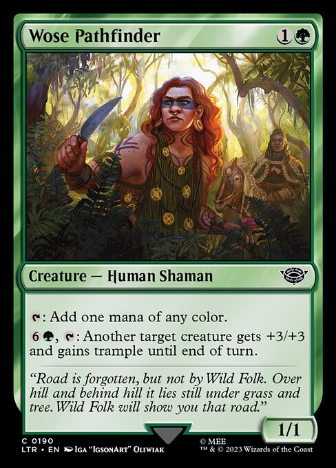 Wose Pathfinder - 190 (Normal) Near Mint_Non-Foil