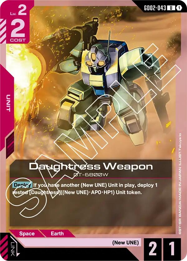 Daughtress Weapon - GD02-043