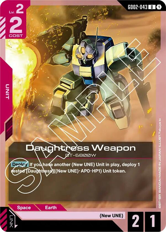 Daughtress Weapon - GD02-043