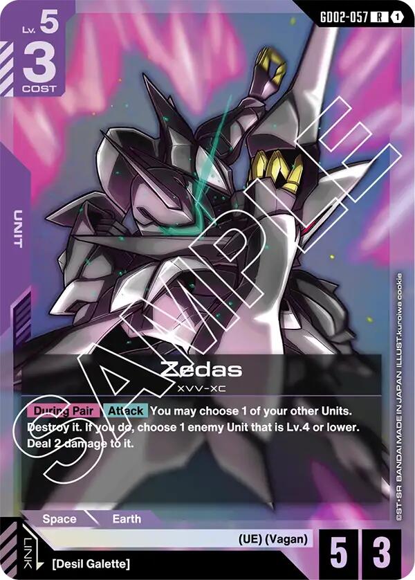 Zedas - GD02-057 (Holofoil)