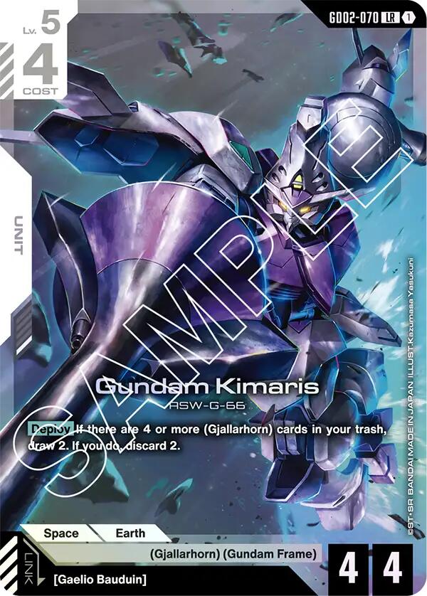 Gundam Kimaris - GD02-070 (Holofoil)