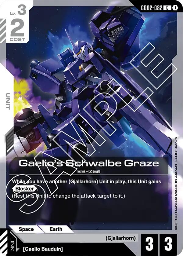 Gaelio's Schwalbe Graze - GD02-082