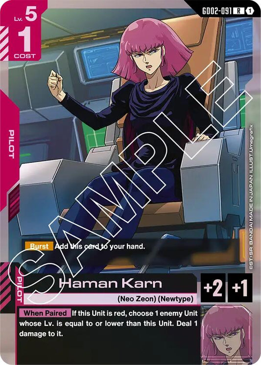 Haman Karn - GD02-091 (Holofoil)