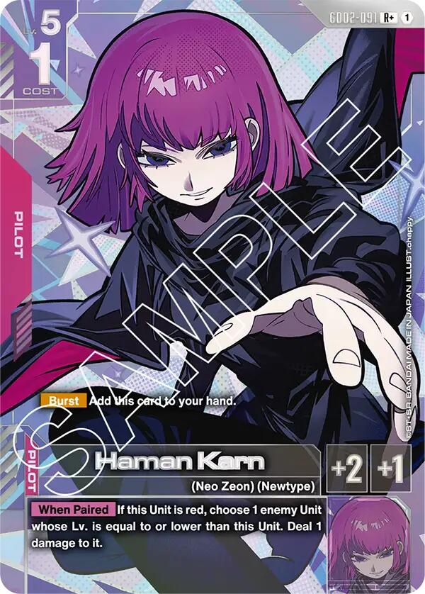 Haman Karn (R+) - GD02-091 (Holofoil)