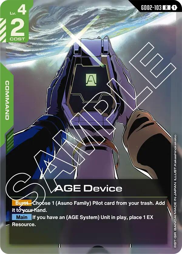 AGE Device - GD02-103 (Holofoil)