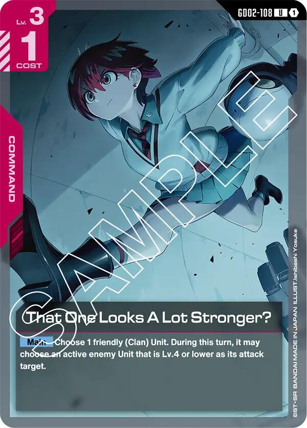 That One Looks A Lot Stronger? - GD02-108