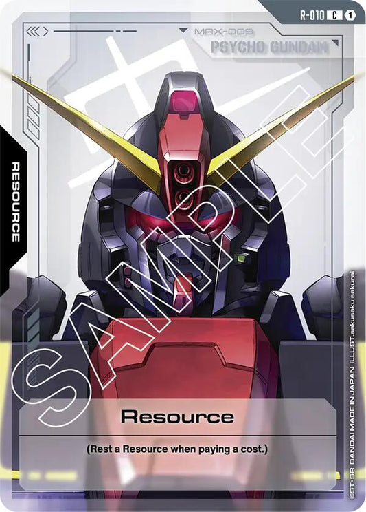 Resource (R-010) - R-010