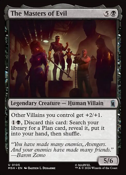 The Masters of Evil - 105 (Foil)