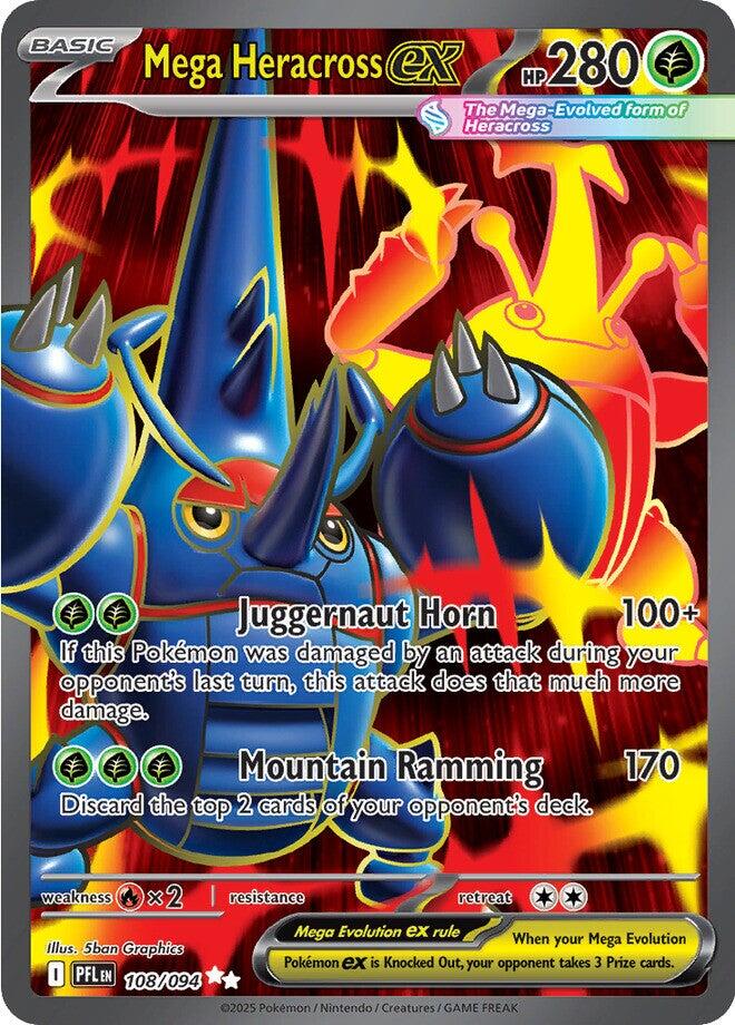 Mega Heracross ex - 108/094 (Holo)