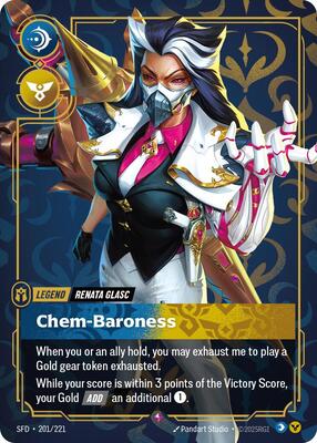 Renata Glasc - Chem-Baroness - 201/221 (Foil)