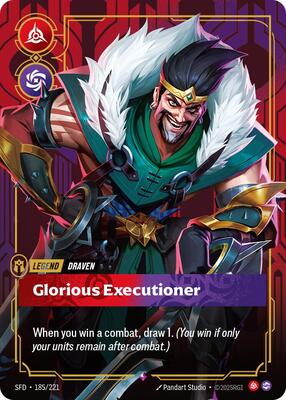 Draven - Glorious Executioner - 185/221 (Foil)