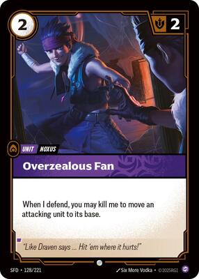 Overzealous Fan - 128/221