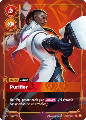 Lucian - Purifier - 183/221 (Foil)