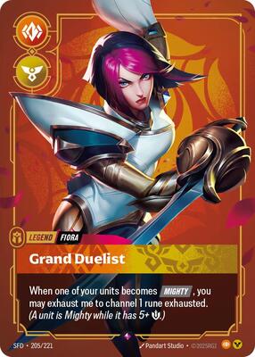 Fiora - Grand Duelist - 205/221 (Foil)