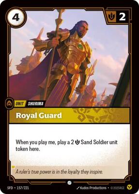Royal Guard - 157/221 (Foil)