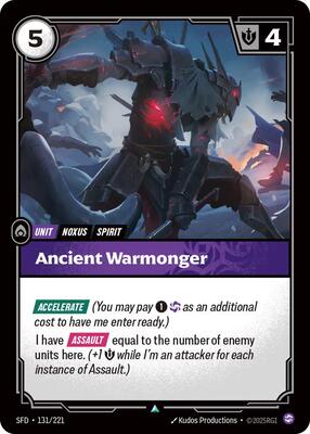 Ancient Warmonger - 131/221