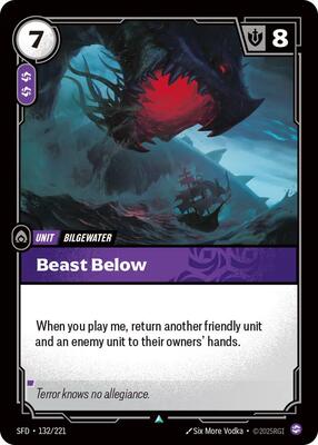 Beast Below - 132/221