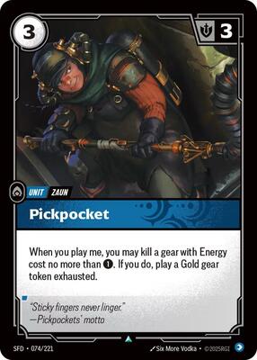 Pickpocket - 074/221