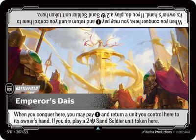 Emperor's Dais - 207/221