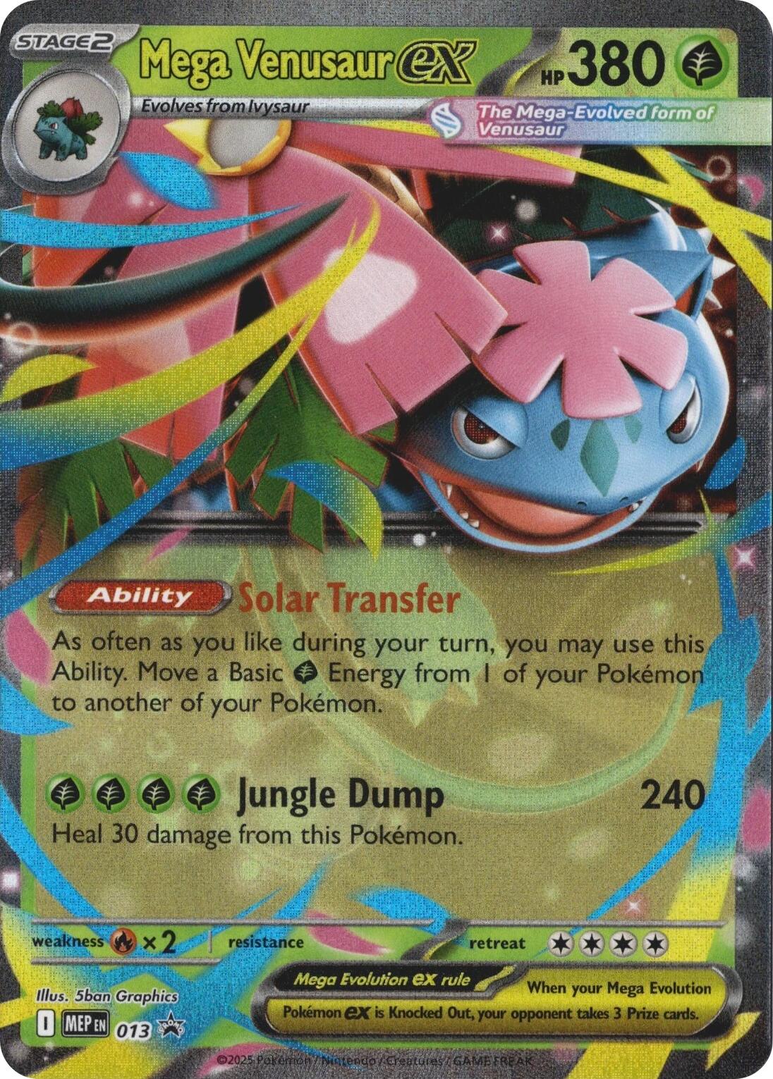 Mega Venusaur ex - 013 - 013