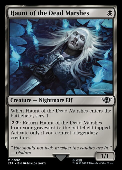 Haunt of the Dead Marshes - 90 (Normal) Near Mint_Non-Foil