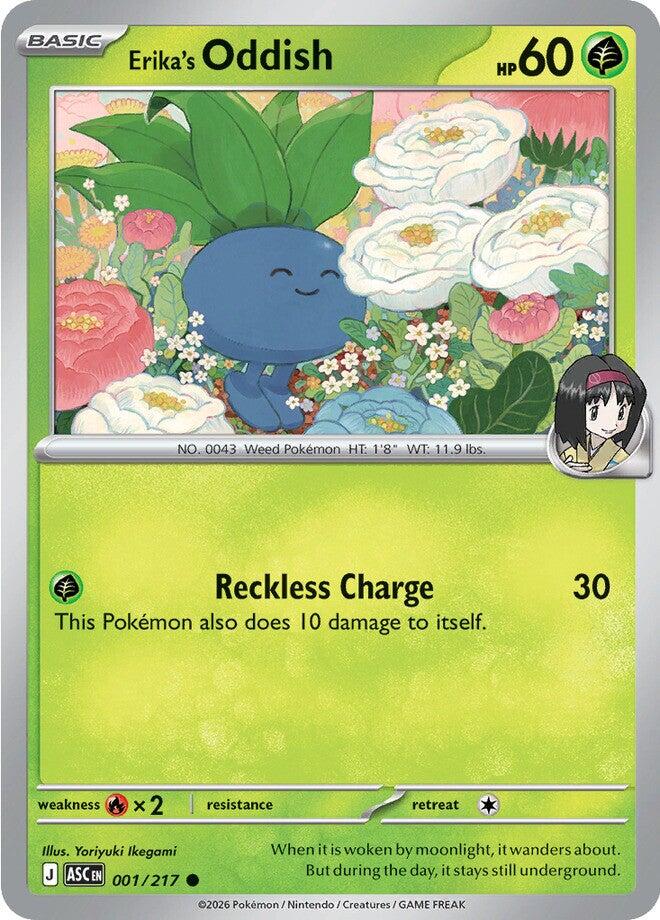 Erika's Oddish - 001/217