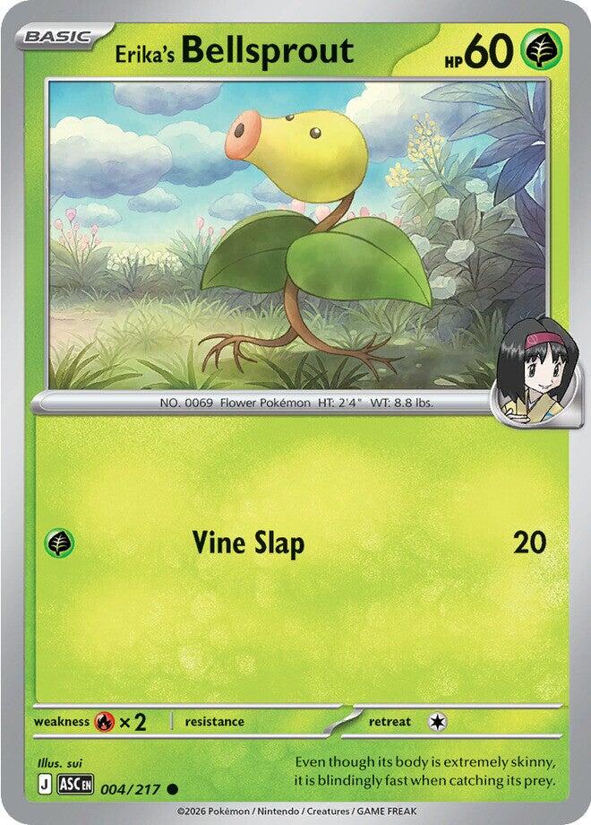 Erika's Bellsprout - 004/217 (Reverse Holo)