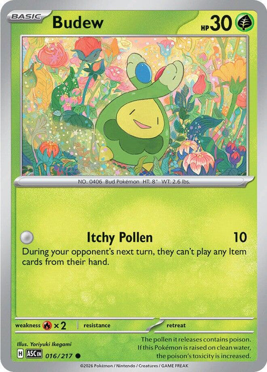 Budew - 016/217 - 016/217 (Reverse Holo)