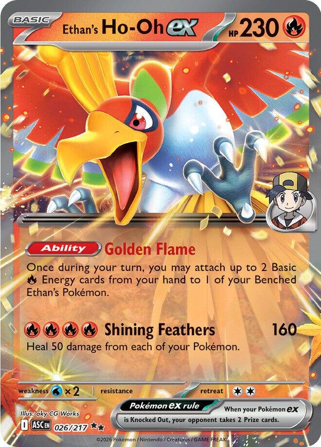 Ethan's Ho-Oh ex - 026/217 (Holo)