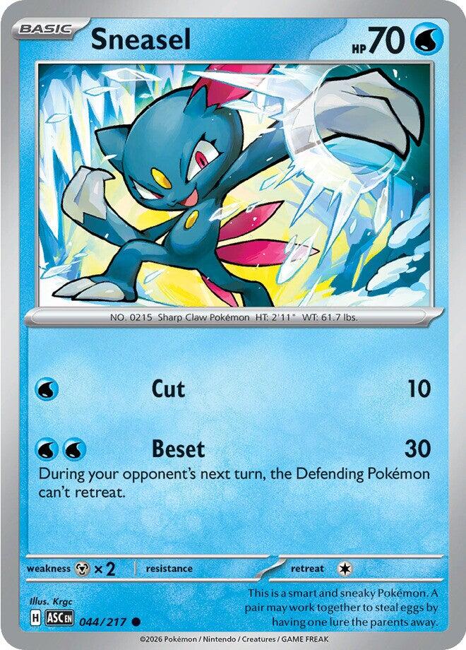 Sneasel - 044/217 (Reverse Holo)