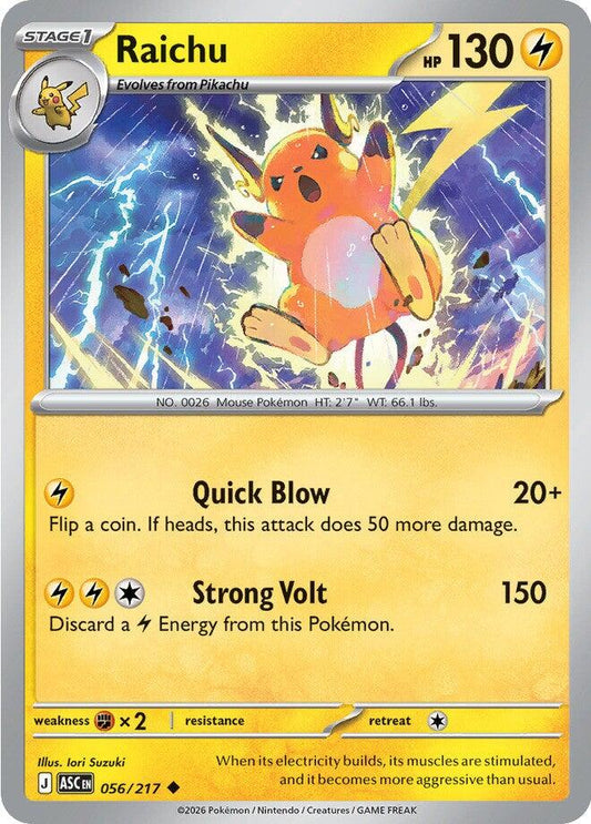 Raichu - 056/217