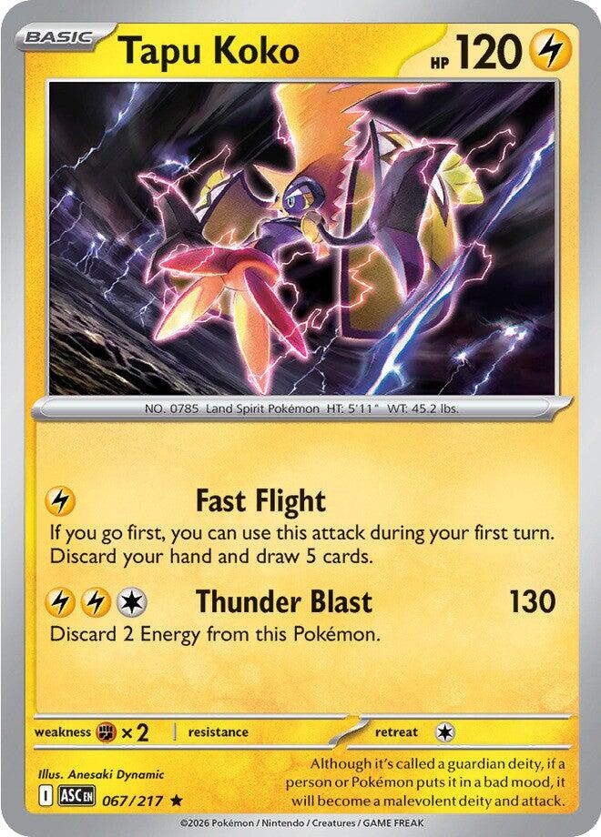 Tapu Koko - 067/217 (Holo)