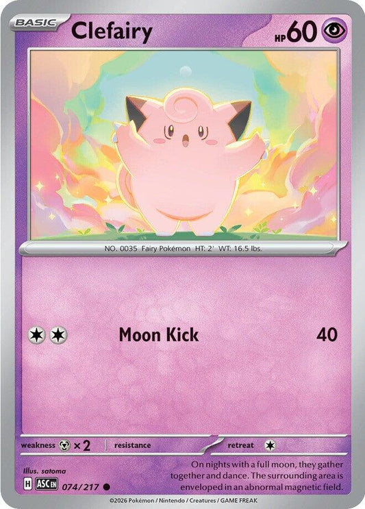 Clefairy - 074/217 (Reverse Holo)