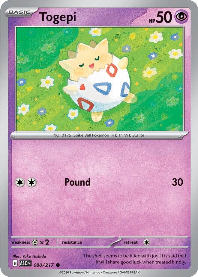 Togepi - 080/217 (Reverse Holo)