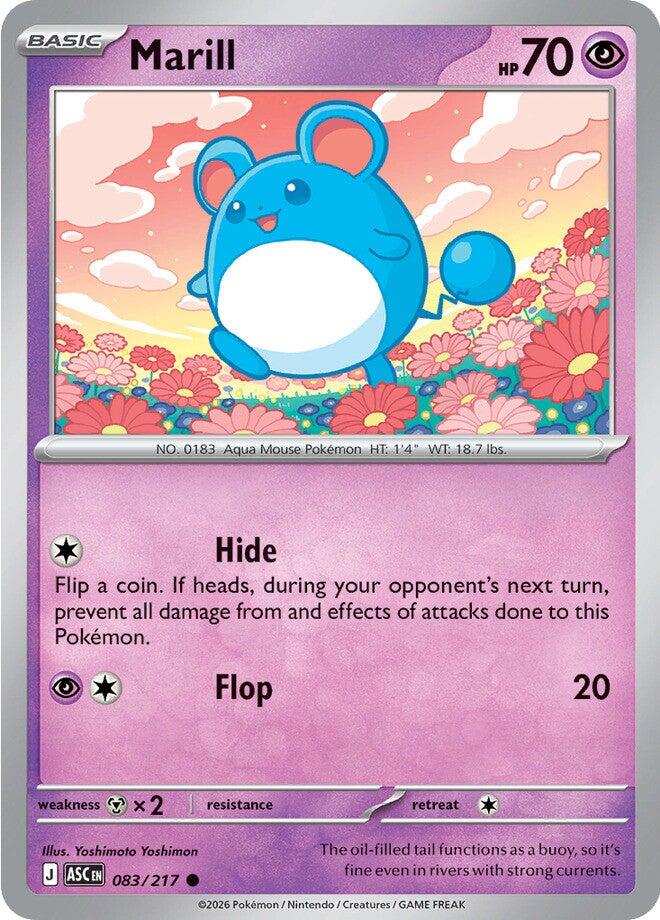 Marill - 083/217 - 083/217 (Reverse Holo)