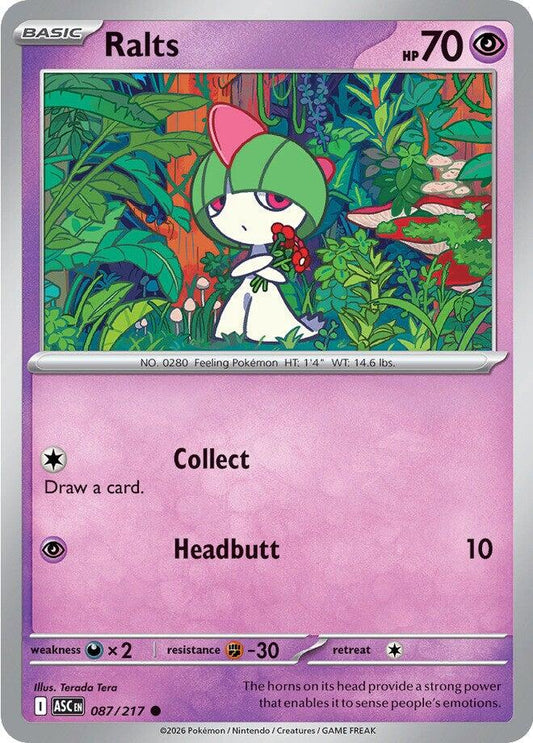 Ralts - 087/217 (Reverse Holo)