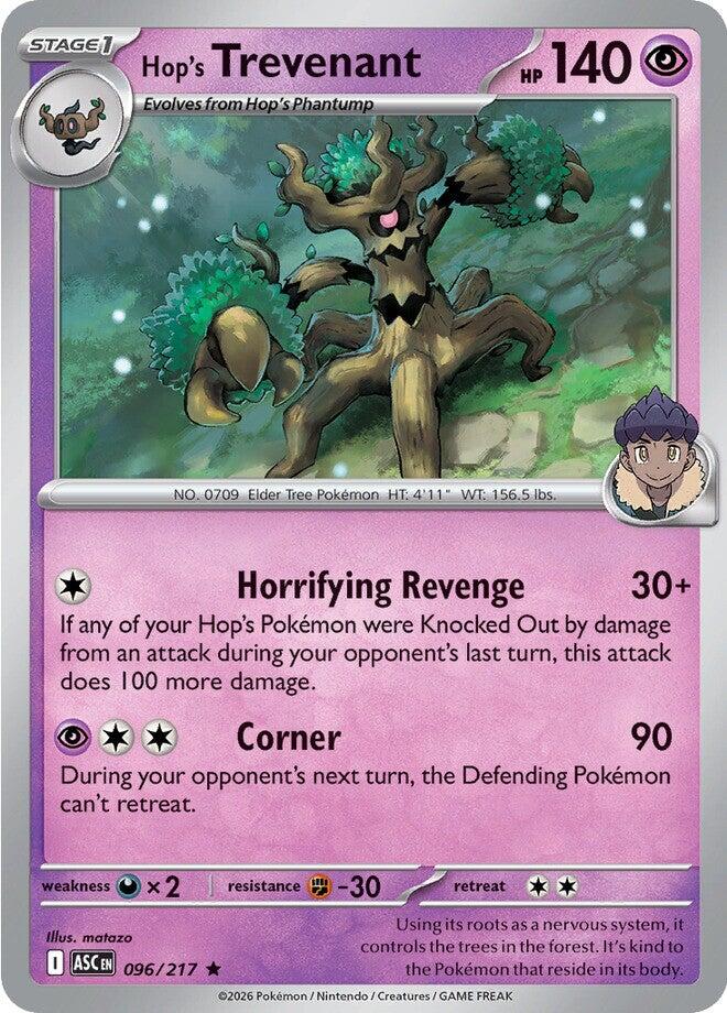 Hop's Trevenant - 096/217 - 096/217 (Holo)