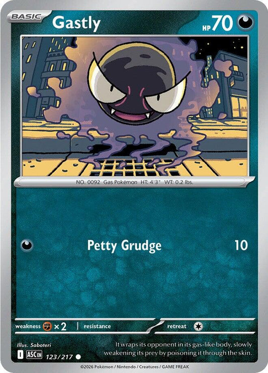 Gastly - 123/217 (Reverse Holo)