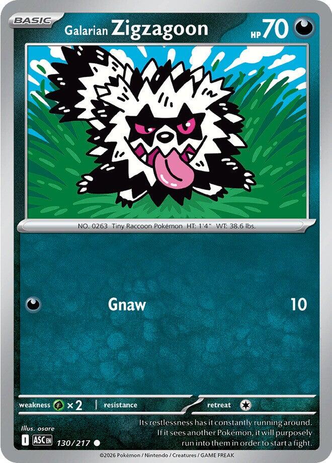 Galarian Zigzagoon - 130/217