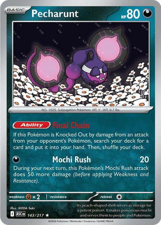 Pecharunt - 143/217 (Holo)