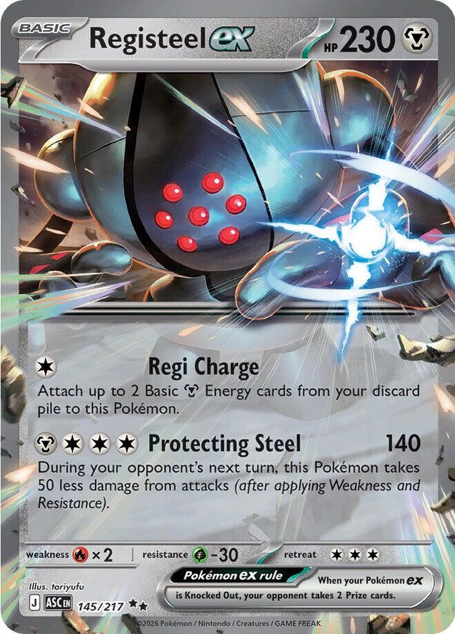 Registeel ex - 145/217 (Holo)