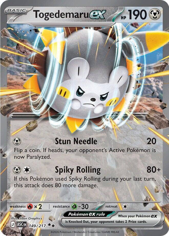 Togedemaru ex - 149/217 (Holo)