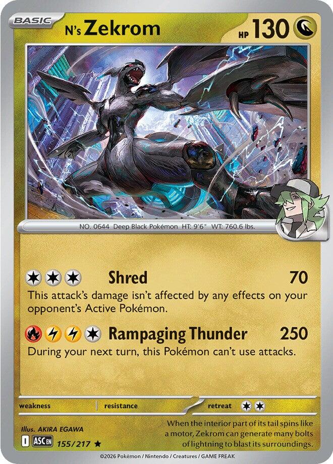 N's Zekrom - 155/217 (Holo)