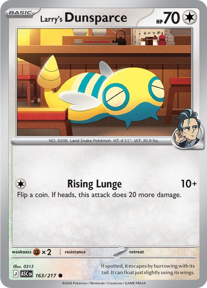 Larry's Dunsparce - 163/217 (Reverse Holo)