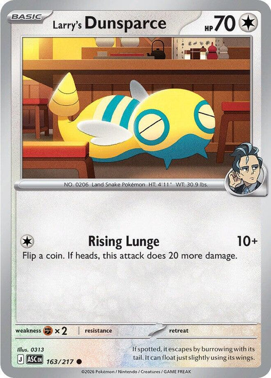 Larry's Dunsparce - 163/217 (Reverse Holo)