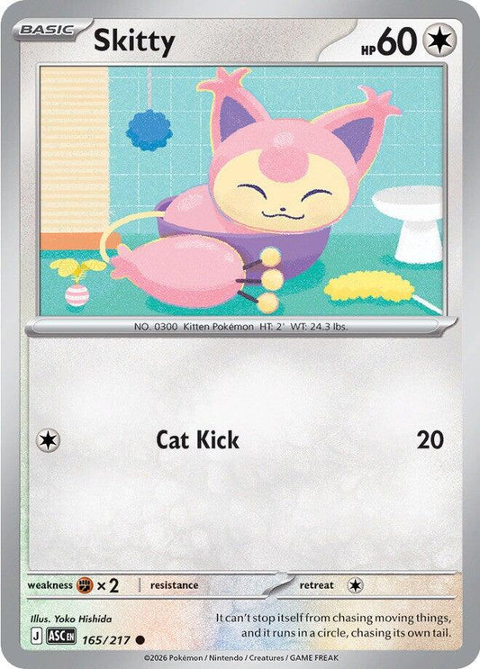 Skitty - 165/217 (Reverse Holo)