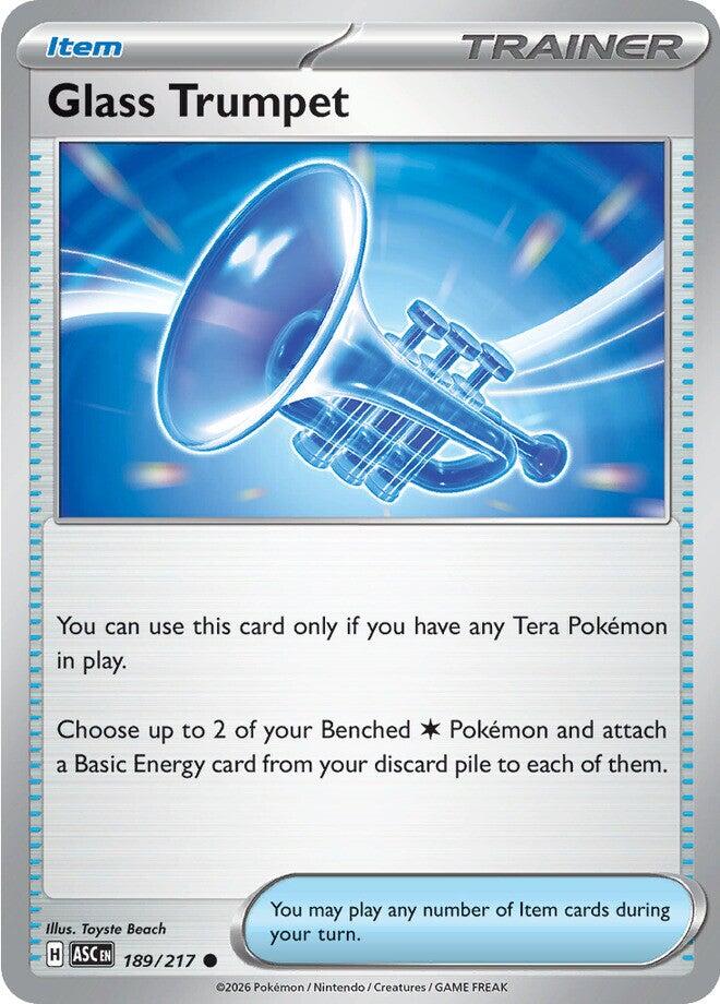 Glass Trumpet - 189/217 (Reverse Holo)